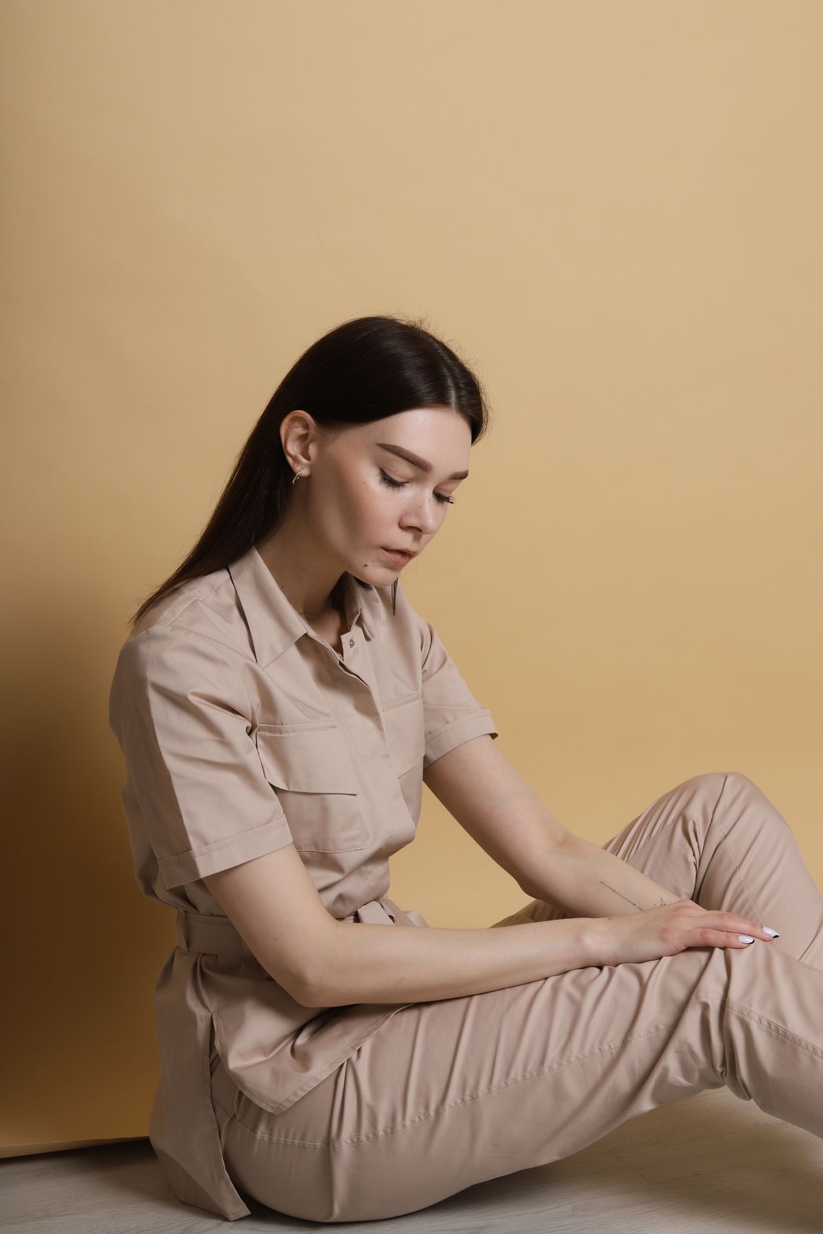 VELOURA look 01 — the oversized coat