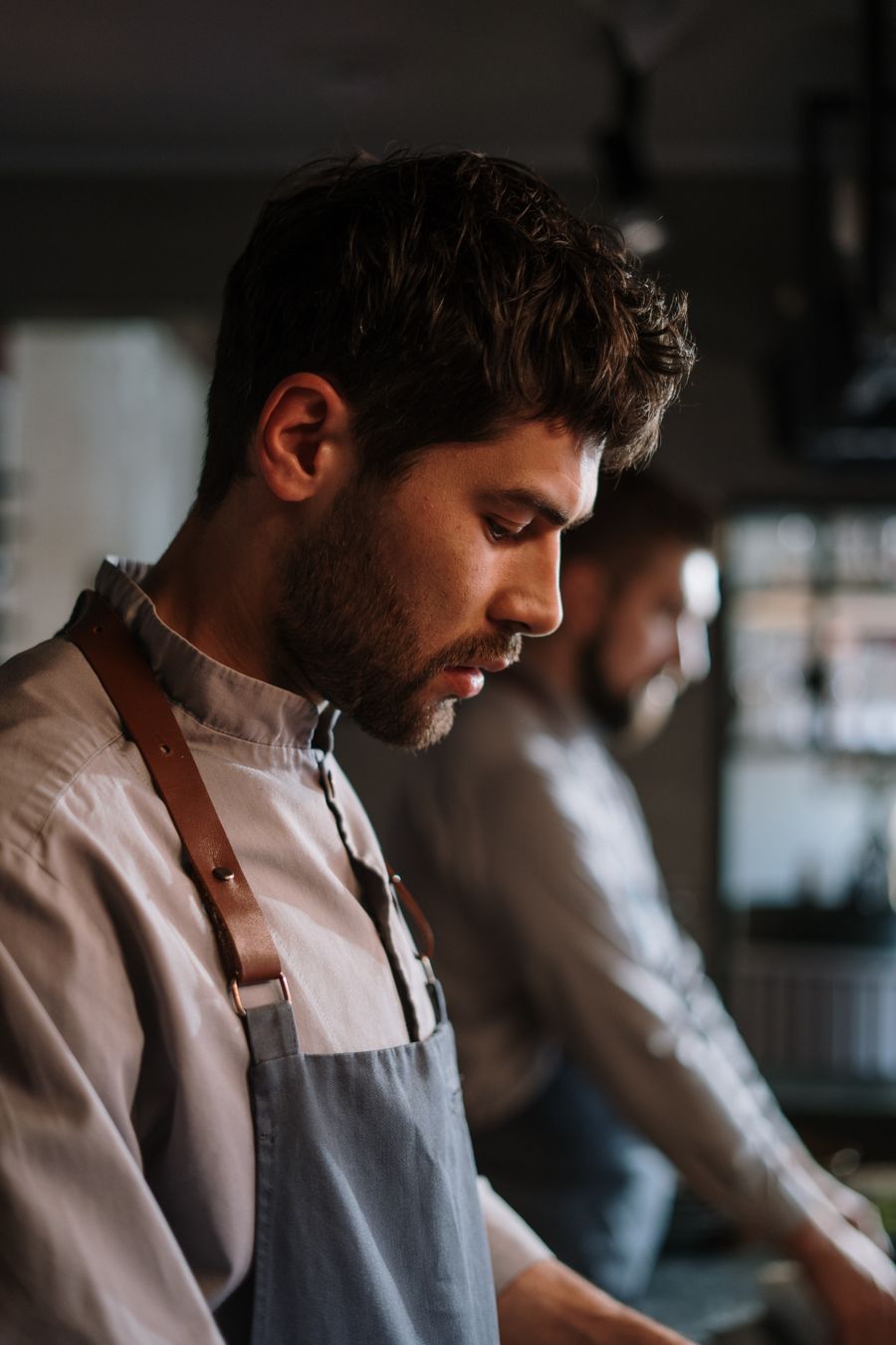 The chef at Aurum